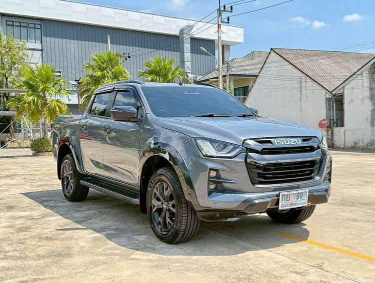 Isuzu D-MAX 2023 3.0 Vcross M 4WD Pickup ดีเซล ไม่ติดแก๊ส เกียร์อัตโนมัติ เทา รูปที่ 3