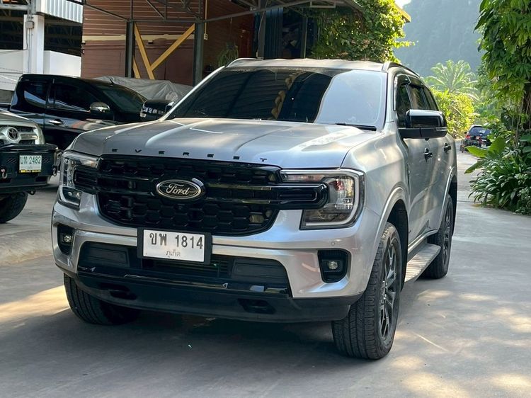 รถ Ford Everest 2.0 Turbo Sport สี เทา