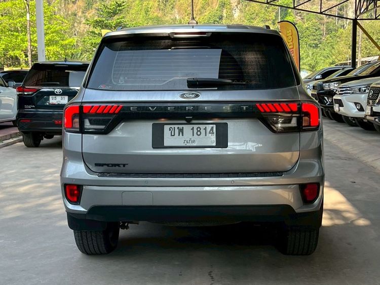 Ford Everest 2023 2.0 Turbo Sport Utility-car ดีเซล ไม่ติดแก๊ส เกียร์อัตโนมัติ เทา รูปที่ 4