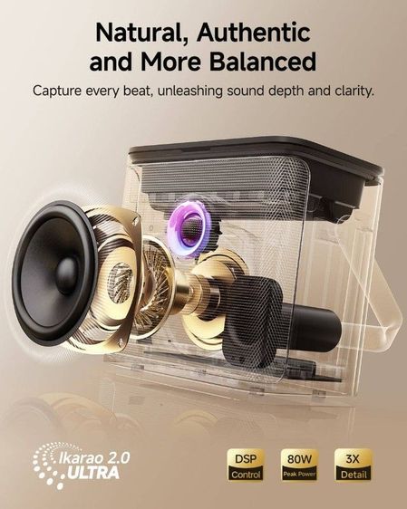 ลำโพงอเนกประสงค์แบบพกพา รูปที่ 7