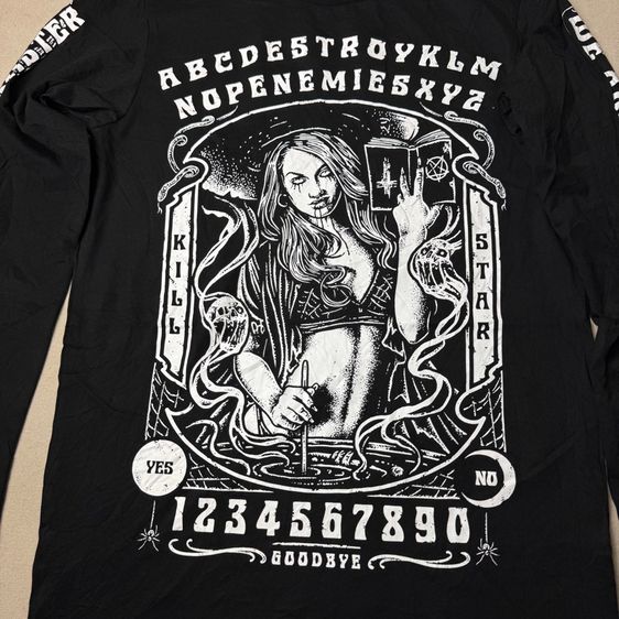 เสื้อยืดแขนยาว Killstar Size S รูปที่ 3