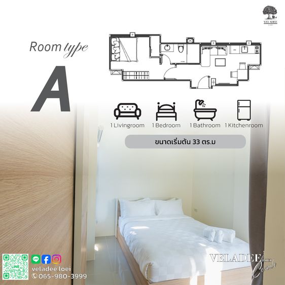 อื่นๆ ไม่อนุญาต ตกแต่งครบ 2025 Veladee Loei Condo เวฬาดี เลย คอนโด รูปที่ 4