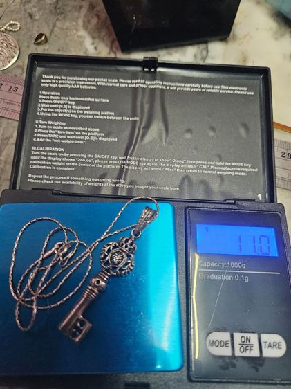 จี้กุญแจงานตัน เงินแท้925