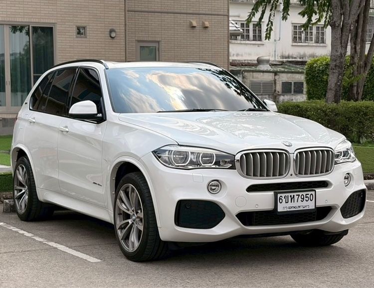 BMW X5 2018 2.0 xDrive40e M Sport 4WD Utility-car ไฮบริด เกียร์อัตโนมัติ ขาว รูปที่ 3