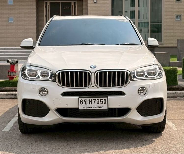 BMW X5 2018 2.0 xDrive40e M Sport 4WD Utility-car ไฮบริด เกียร์อัตโนมัติ ขาว รูปที่ 2