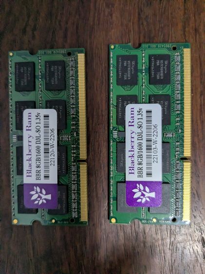 RAM Notebook DDR3L 1600 16GB (8+8) รูปที่ 2