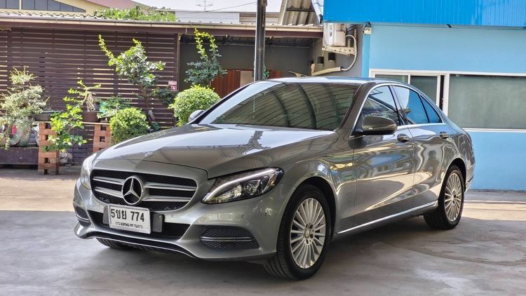 Mercedes-Benz C-Class 2015 C180 Sedan เบนซิน ไม่ติดแก๊ส เกียร์อัตโนมัติ เทา รูปที่ 3