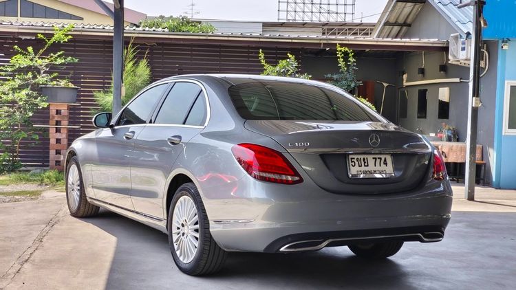 Mercedes-Benz C-Class 2015 C180 Sedan เบนซิน ไม่ติดแก๊ส เกียร์อัตโนมัติ เทา รูปที่ 2