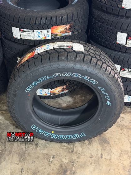 ยางใหม่ Yokohama Geolandar AT4 G018 ปี25 ⚪️ 265 65 R17 4เส้น 12,500 บาท ✅ รูปที่ 3
