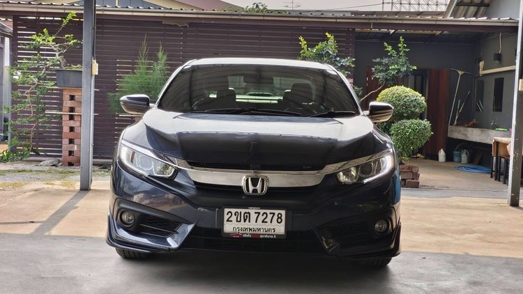 Honda Civic 2016 1.8 EL i-VTEC Sedan เบนซิน ไม่ติดแก๊ส เกียร์อัตโนมัติ น้ำเงิน รูปที่ 3