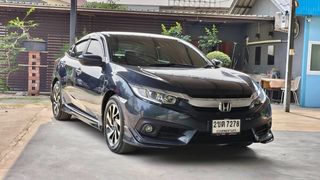 Honda Civic FC 1.8EL  ปี2016 สีน้ำเงินเกียร์Auto