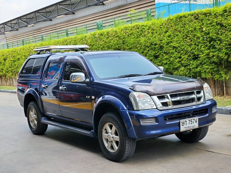 รถ Isuzu D-MAX 3.0 LS 4WD สี น้ำเงิน