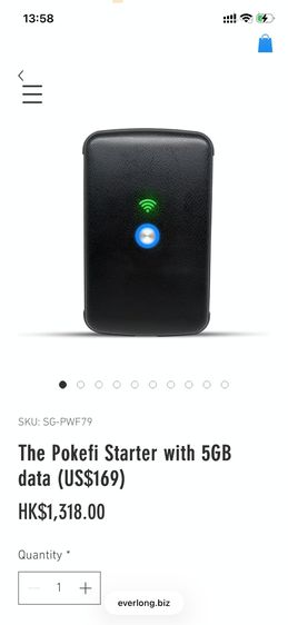 Pokefi wifi pokket wifi 5 gb รูปที่ 4