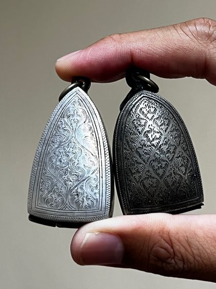 ตลับเงินเก่า ปิดหลัง รูปที่ 2