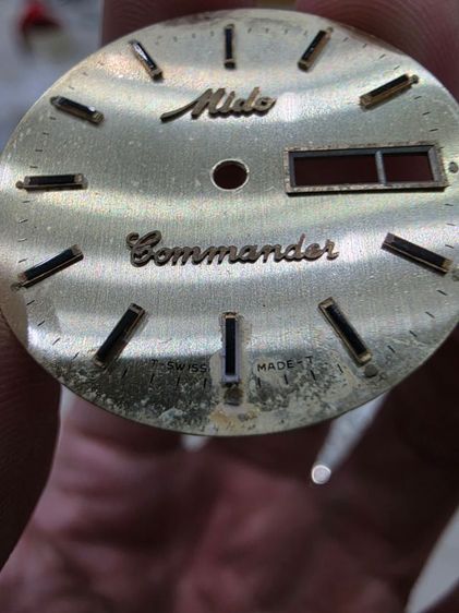 หน้าปัด Mido สีทอง สวยของใหม่เก่าเก็บ หายากเดิมๆ ขายตามสภาพ พร้อมส่ง รูปที่ 3