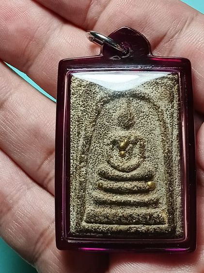 พระสมเด็จเก่า มีเม็ดทองฝั่งอยู่ทั่วทั้งองค์ทั้งเม็ดเล็กเม็ดใหญ่รอบทั้งองค์ ไม่รู้ที่ เหมาพระยกบ้านได้มาแถวย่านริมคลองวังเก่า แถวร.พ.ศิริราช  รูปที่ 7