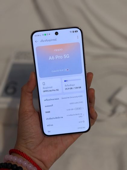 Oppo A6 Pro 5G 128GB  อายุ3เดือน ใหม่มาก รูปที่ 7