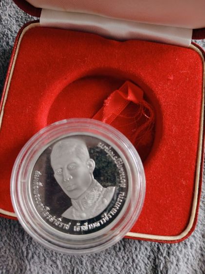 เหรียญร สิบ สามสิบหกพรรษาเหรียญเงินขัดเงา600 รูปที่ 3