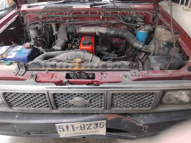 Nissan BIG-M 1993 2.5 Super DX Pickup ดีเซล เกียร์ธรรมดา แดง รูปที่ 3