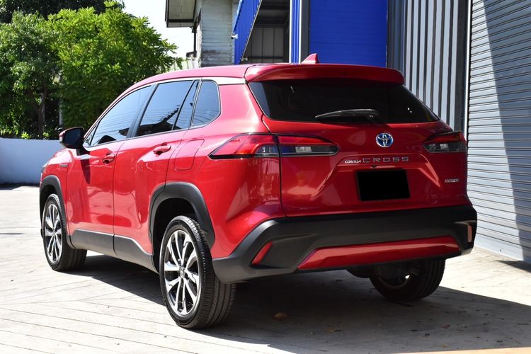 Toyota Corolla Cross 2020 1.8 Hybrid Premium Utility-car เบนซิน ไม่ติดแก๊ส เกียร์อัตโนมัติ แดง รูปที่ 4