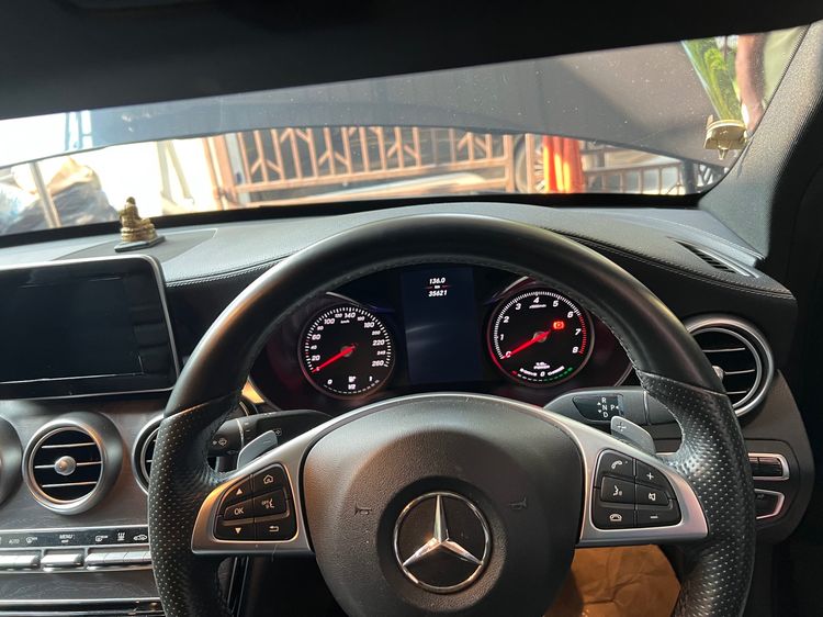 Mercedes-Benz C-Class 2018 C350 Sedan ปลั๊กอินไฮบริด (PHEV) ไม่ติดแก๊ส เกียร์อัตโนมัติ เทา รูปที่ 3