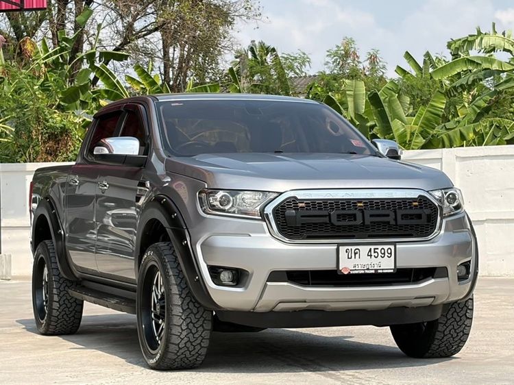 Ford Ranger 2019 2.2 Hi-Rider XLT Pickup ดีเซล ไม่ติดแก๊ส เกียร์อัตโนมัติ เทา