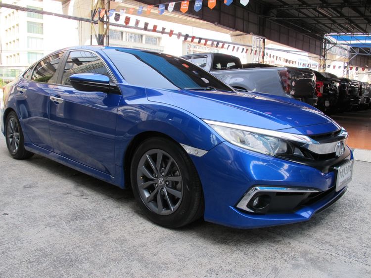 Honda Civic 2020 1.8 EL i-VTEC Sedan เบนซิน ไม่ติดแก๊ส เกียร์อัตโนมัติ น้ำเงิน รูปที่ 2