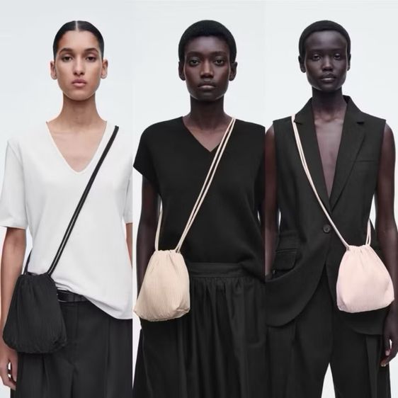 COS Scallop Crossbody Bag