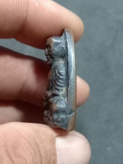 หลวงพ่อทวดวัดช้างไห้ 05 พิมพ์หัวมน พระบ้านสภาพผ่านการใช้ รูปที่ 4