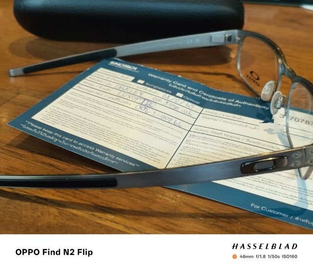 กรอบแว่น oakley ไททาเนียม ของใหม่ ราคาศูน(14000) รูปที่ 5