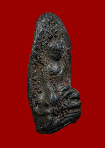 พระรอดลำพูนเนื้อดำ รูปที่ 3