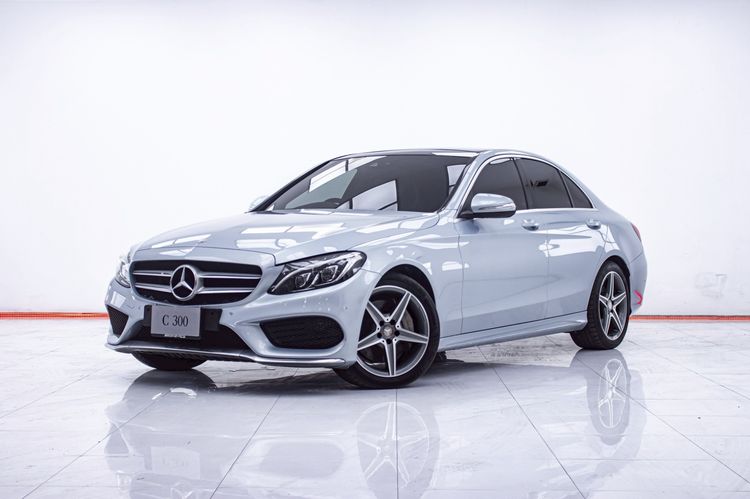 รถ Mercedes-Benz C-Class C300 สี เทา