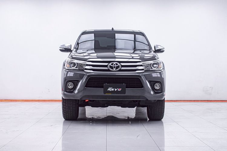 Toyota Hilux Revo 2017 2.4 Prerunner E Plus Pickup ดีเซล ไม่ติดแก๊ส เกียร์อัตโนมัติ เทา รูปที่ 4