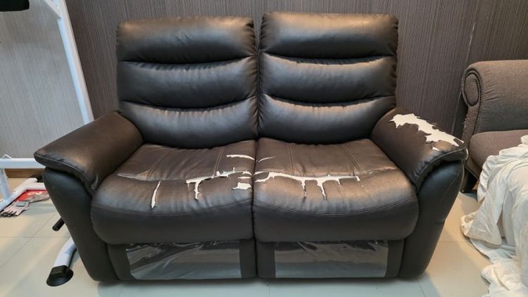 ขายโซฟา 2 ที่นั่งปรับเอนนอนได้