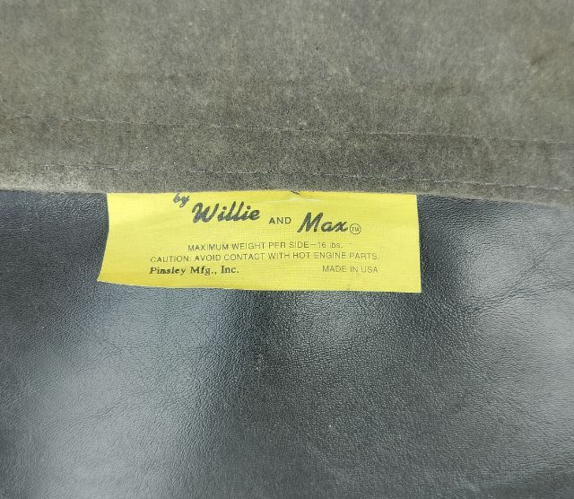 กระเป๋าข้างมอเตอร์ไซค์ Willie and Max Made in USA รูปที่ 7