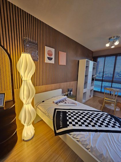 อื่นๆ ไม่อนุญาต ตกแต่งครบ 2014 คอนโดติด bts ทำเนเทพ ห้องแต่งใหม่สวยมาก ฮวงจุ้ยดี