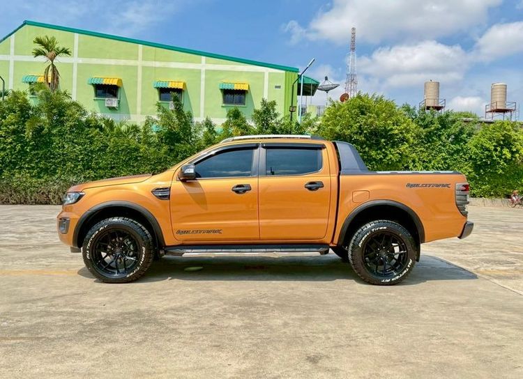 Ford Ranger 2020 2.0 Turbo Hi-Rider Wildtrak Pickup ดีเซล ไม่ติดแก๊ส เกียร์อัตโนมัติ ส้ม รูปที่ 4