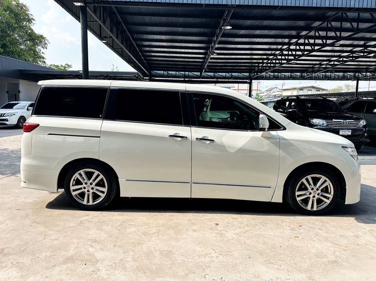 Nissan Elgrand 2011 2.5 High Way Star Utility-car เบนซิน เกียร์อัตโนมัติ ขาว รูปที่ 4