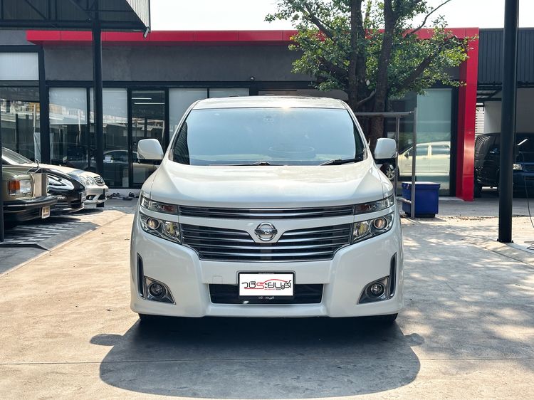 Nissan Elgrand 2011 2.5 High Way Star Utility-car เบนซิน เกียร์อัตโนมัติ ขาว รูปที่ 2