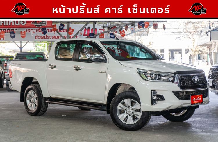 Toyota Hilux Revo 2019 2.4 E Pickup ดีเซล ไม่ติดแก๊ส เกียร์อัตโนมัติ ขาว รูปที่ 3