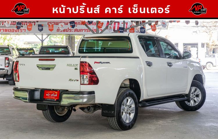 Toyota Hilux Revo 2019 2.4 E Pickup ดีเซล ไม่ติดแก๊ส เกียร์อัตโนมัติ ขาว รูปที่ 4