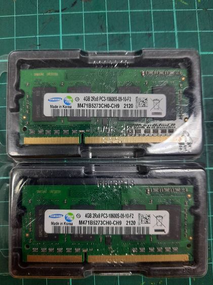 ที่เก็บข้อมูลและเมมโมรี่การ์ด SAMSUNG Ram 4GB 2Rx8  DDR3