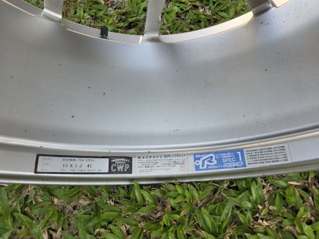 ขายล้อ Rays gramlight 57 fxx แท้ขอบ 19 รูปที่ 6