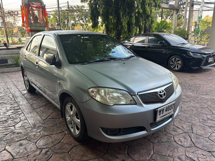 Toyota Vios 2006 1.5 J Sedan เบนซิน ไม่ติดแก๊ส เกียร์อัตโนมัติ เทา รูปที่ 2