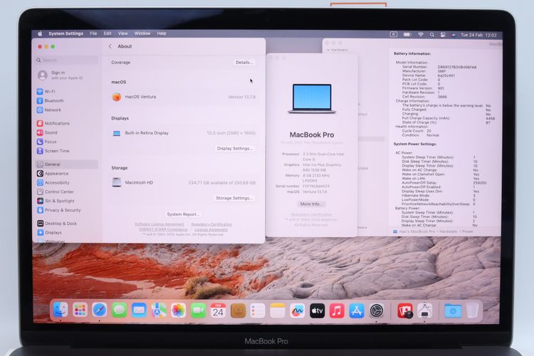 MacBook Pro Core i5 2017 13" 8.256GB - ID26020300 รูปที่ 4