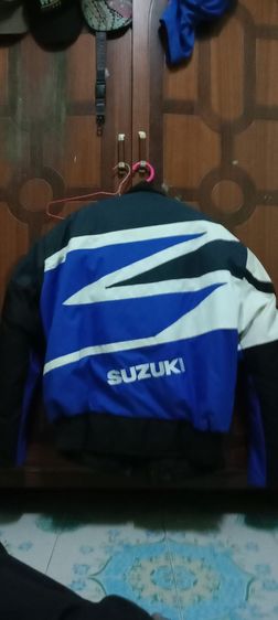 เสื้อการ์ดขับมอเตอร์ไซค์ suzuki GSX R แท้จาก suzuki collection ปี 90 s สภาพสวยใส รูปที่ 4