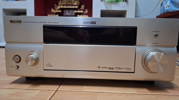 YAMAHA DSP AX3900 แอมป์ดูหนัง ฟังเพลง ไฟ 100 สภาพสวย มีช่องต่อ,HDMI สนใจติดต่อ 0818327015 อ่อนนุช39 กทม. รูปที่ 3