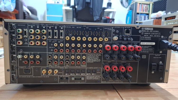 YAMAHA DSP AX3900 แอมป์ดูหนัง ฟังเพลง ไฟ 100 สภาพสวย มีช่องต่อ,HDMI สนใจติดต่อ 0818327015 อ่อนนุช39 กทม. รูปที่ 5