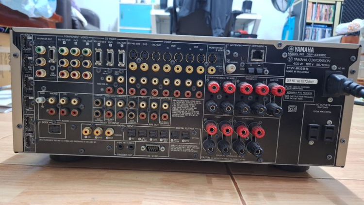 YAMAHA DSP AX3900 แอมป์ดูหนัง ฟังเพลง ไฟ 100 สภาพสวย มีช่องต่อ,HDMI สนใจติดต่อ 0818327015 อ่อนนุช39 กทม. รูปที่ 6