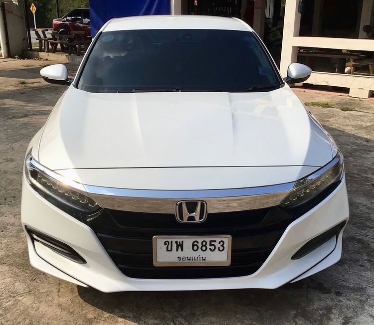 รถ Honda Accord 1.5 Turbo EL สี ขาว